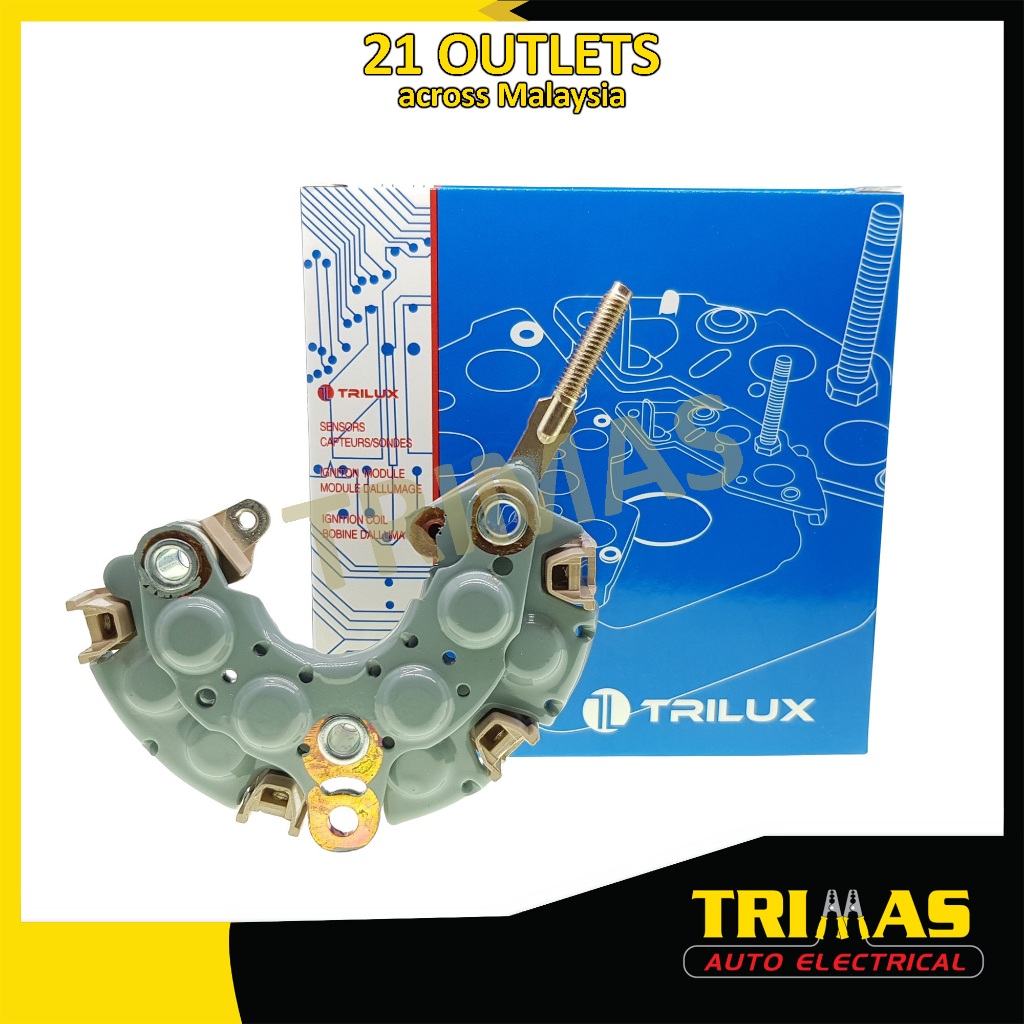 Toyota Avanza Vios NCP42 Yaris Altis Rush 100MM Alternator Rectifier (1 ...