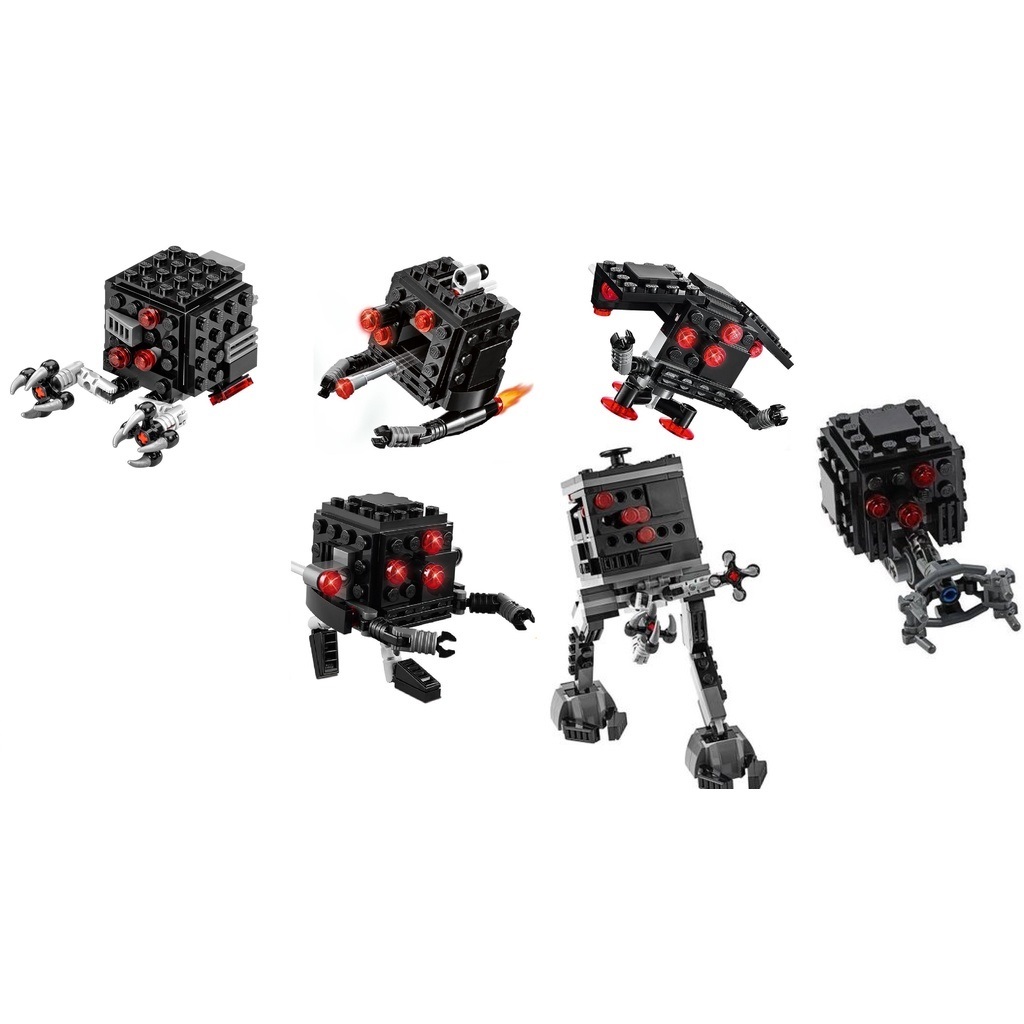 The Lego Movie 6 x Micro Manager from 70817 70804 70805 70806 70807 ...