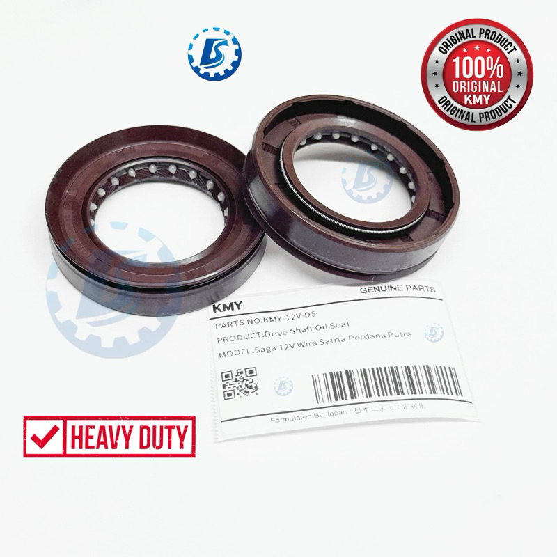 🔥Original KMY🔥Drive Shaft Oil Seal Proton Saga 8V 12V Iswara LMST Wira