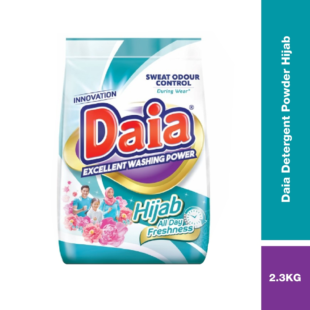 Daia Clean & Fresh Hijab Detergent Powder (2.3kg) | Shopee Malaysia