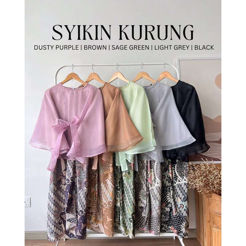 Syikin Kurung By Petikita Raya 2024 | Shopee Malaysia