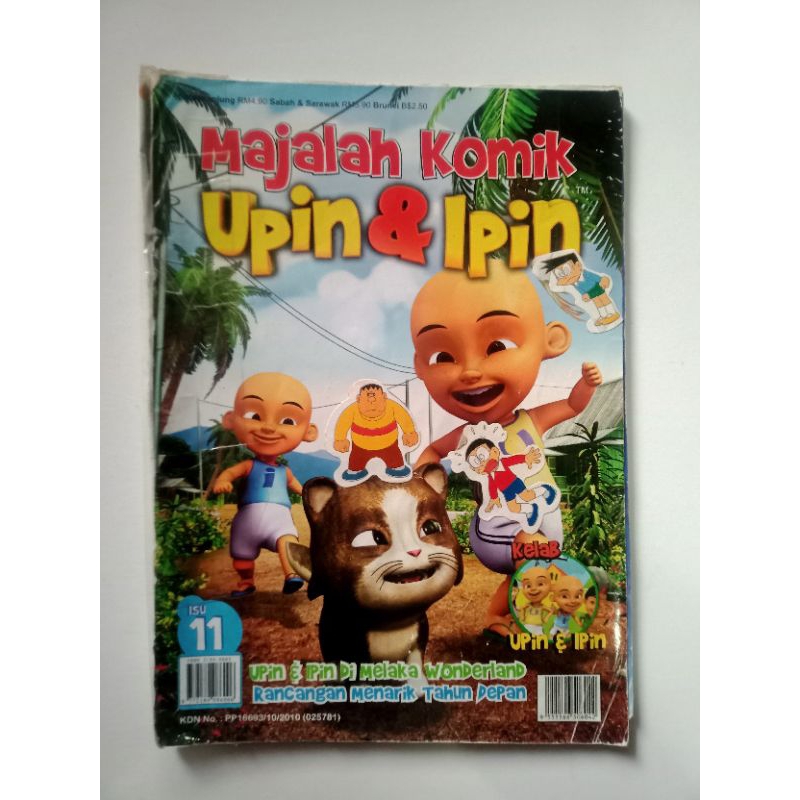 Majalah Komik Upin And Ipin Preloved Shopee Malaysia