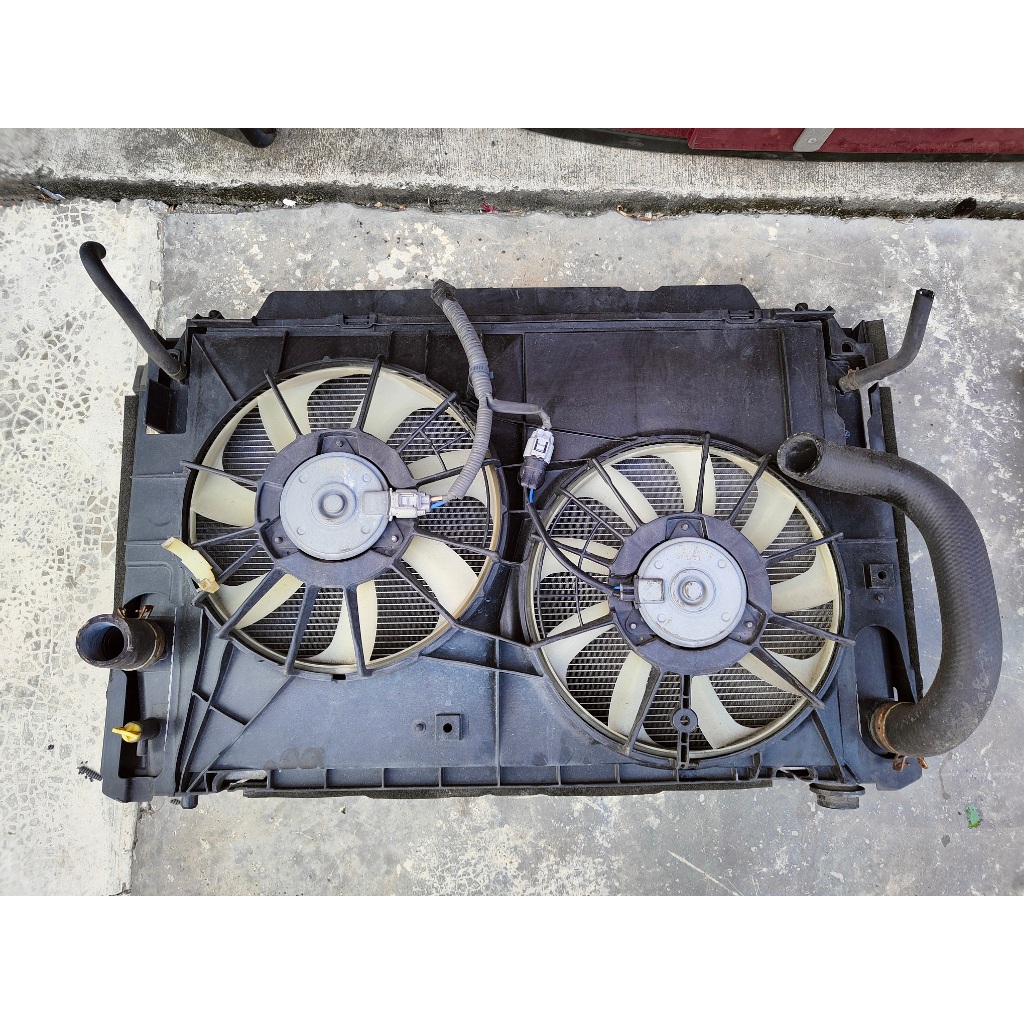 JDM Toyota Vellfire ANH20 2.4L Radiator Fan Motor Kipas Tangki Air ...