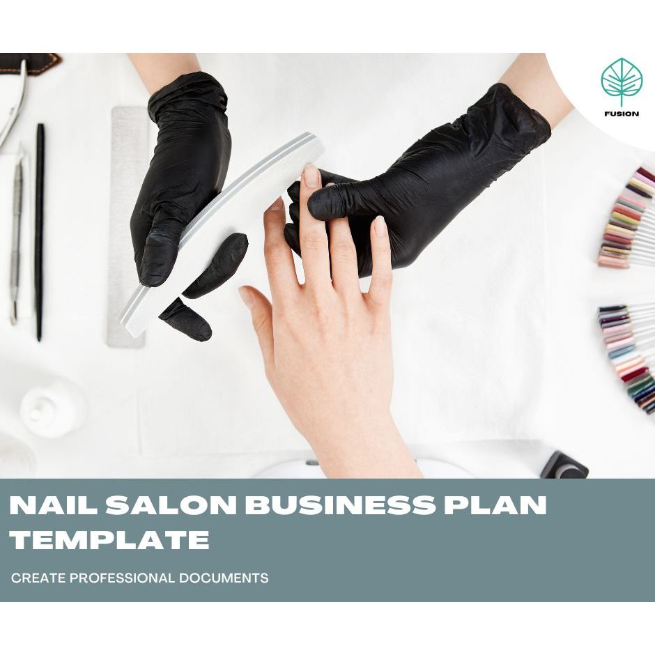 NAIL SALON BUSINESS PLAN, FINANCIAL PROJECTION, CASHFLOW TEMPLATES ...