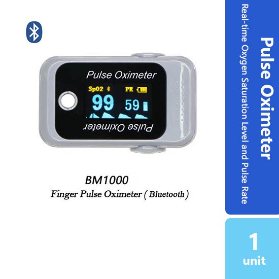 Berry Pulse Oximeter BM1000 Check Blood Oxygen Level (Sp02+Pulse Rate