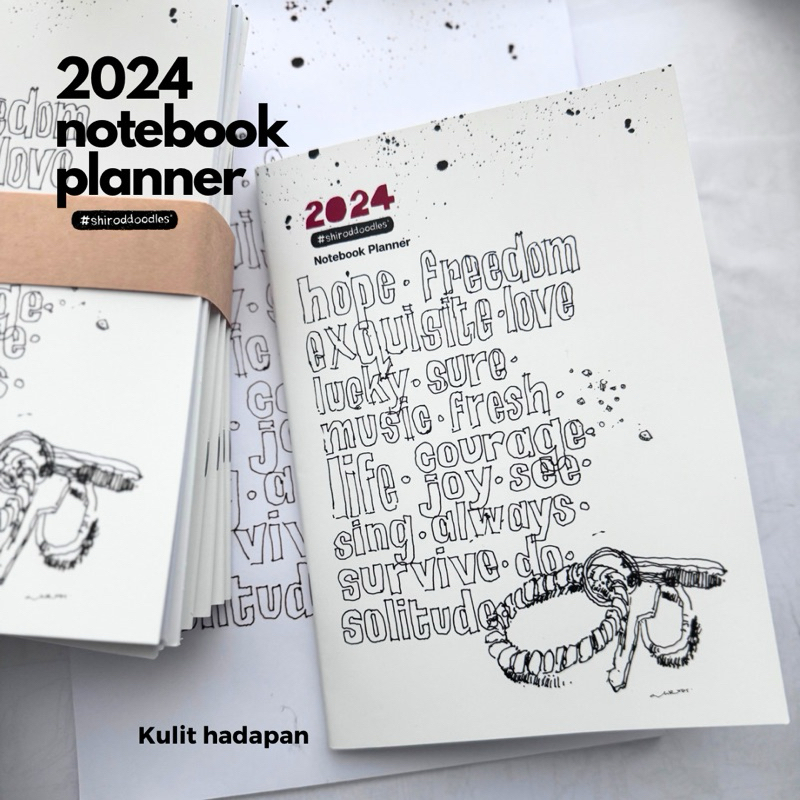 NOTEBOOK PLANNER 2024 | Shopee Malaysia