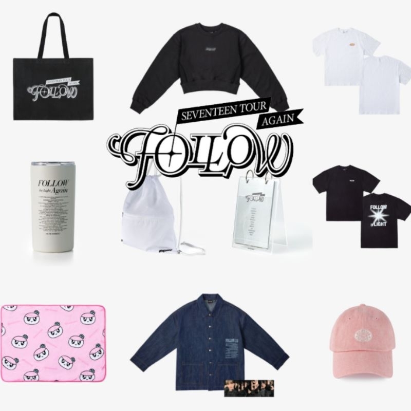 SEVENTEEN FOLLOW AGAIN 仁川 ストリングバッグ（SEVENTEEN