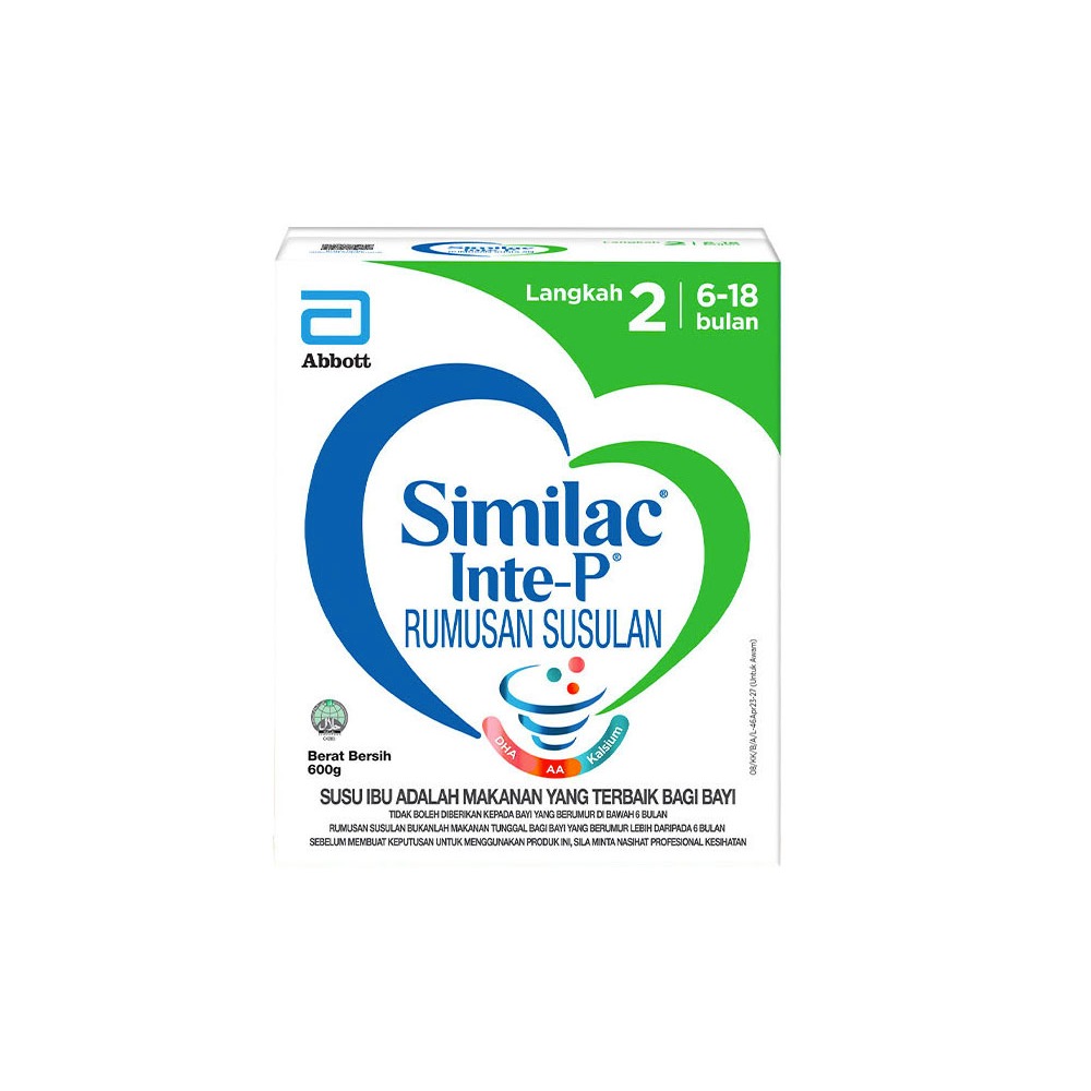 SIMILAC Intelli-Pro Langkah 2 Step 2 Growing Up Milk Formula 6 - 18 ...