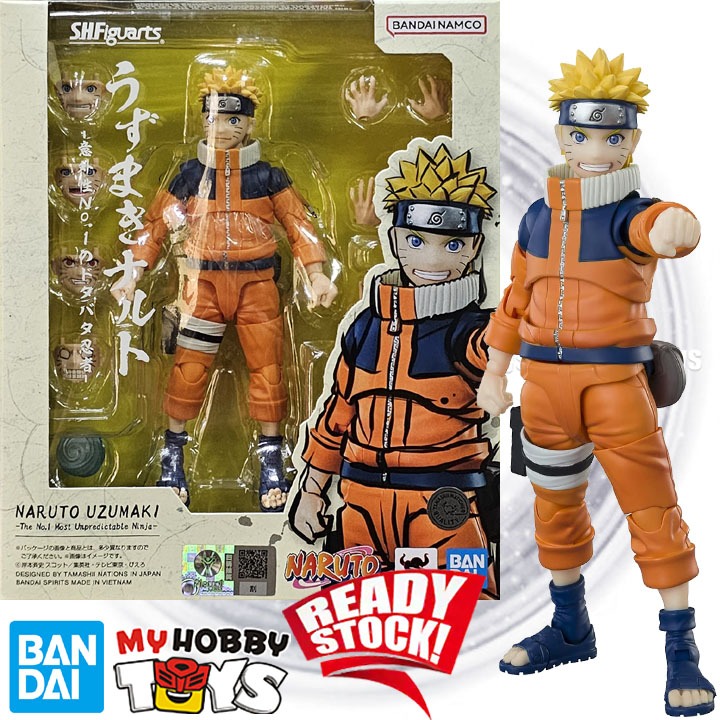 Naruto Shippuden S.H.Figuarts - Naruto Uzumaki The No.1 Most Unpredictable Ninja [Pre-Order Jun 2026] main image 1