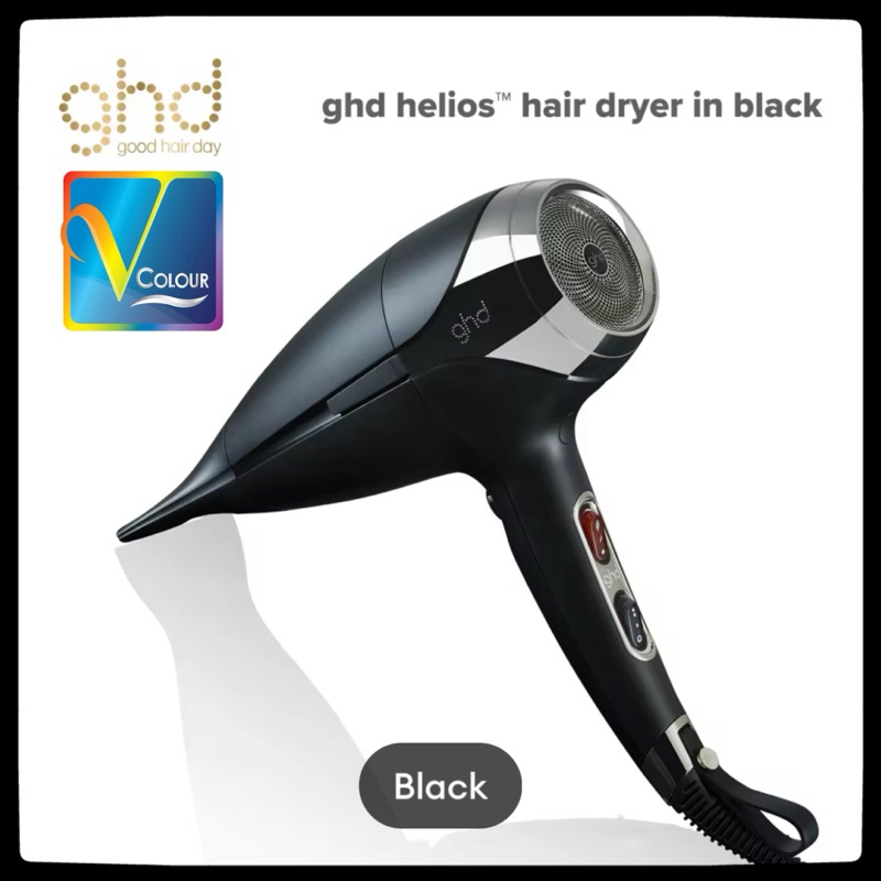 GHD helios™ professional hair dryerBlack (2 Years Warranty) Shopee