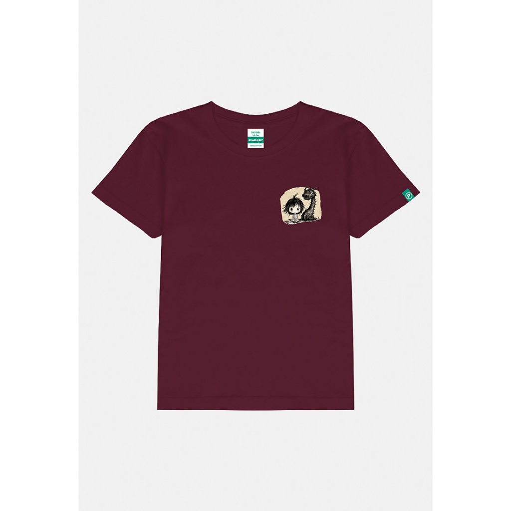 Panbasic Kids Babu Dragon Unisex Short Sleeves Roundneck Tee - PBK ...