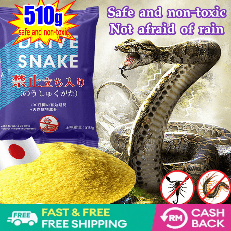 COD Snake repellent from Japan 510g Contains herbal minerals with a
