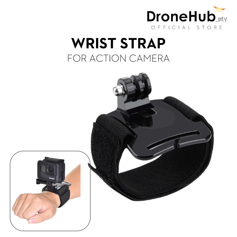 Hand Wrist Strap Band Mount Arm Belt For GoPro ( Ship From Kelantan ...