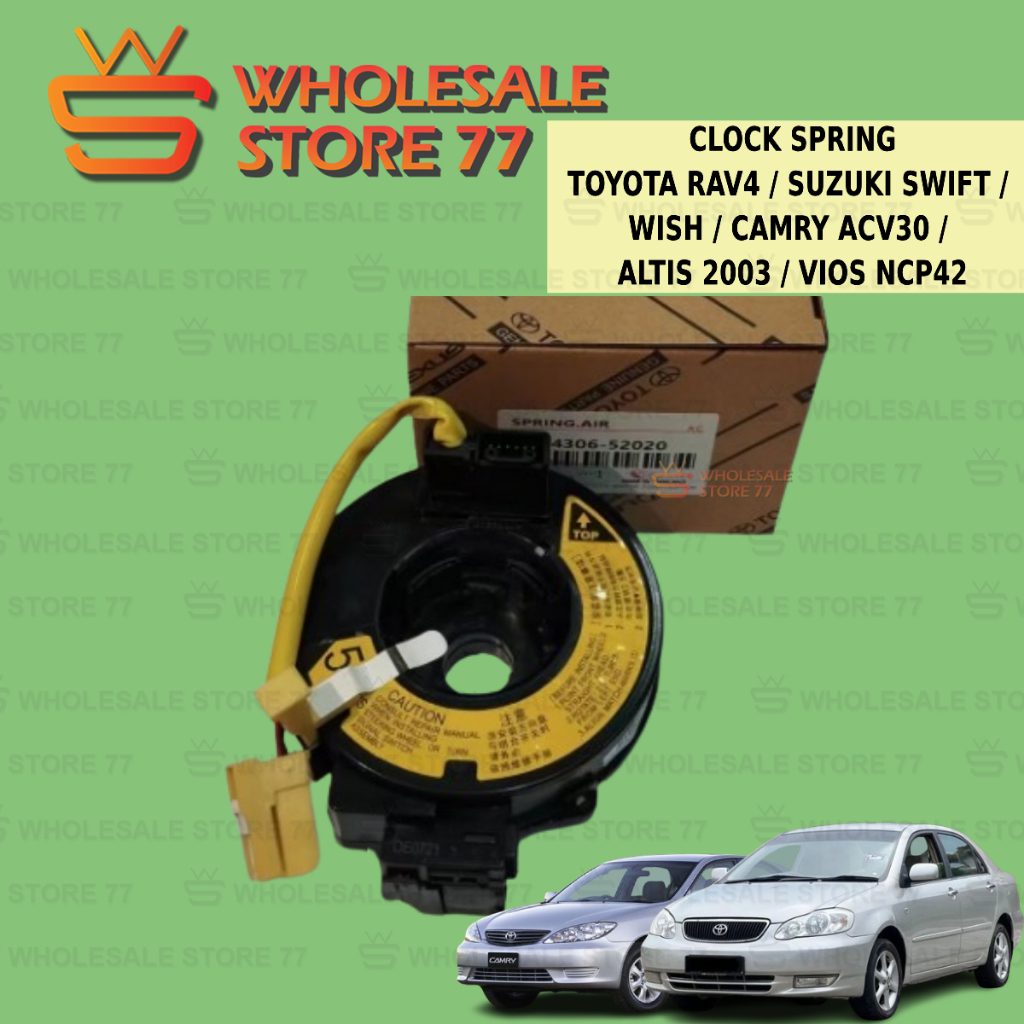 Ori & Warranty | Toyota Rav4 Suzuki Swift Wish Camry ACV30 Altis 2003 ...