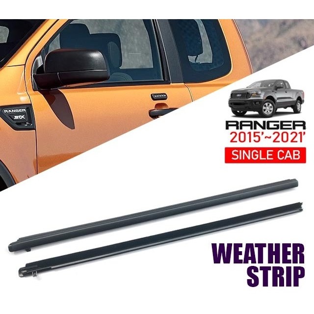 Ford Ranger T6 T7 2015 - 2021 Door Weatherstrip Window Seal /Car Window ...