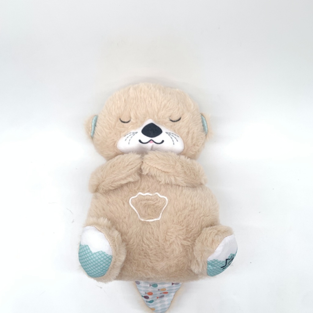 BabyCare丨Sleep Otter Plush Toy Baby Playmate Musical Stuffed Toy ...