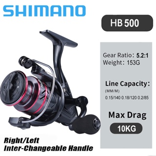 2023 NEW SHIMANO Reel Spinning reel Mesin Pancing 30kg Drag Fishing Reel  Fishing Accessories 12+1BB Double Spool