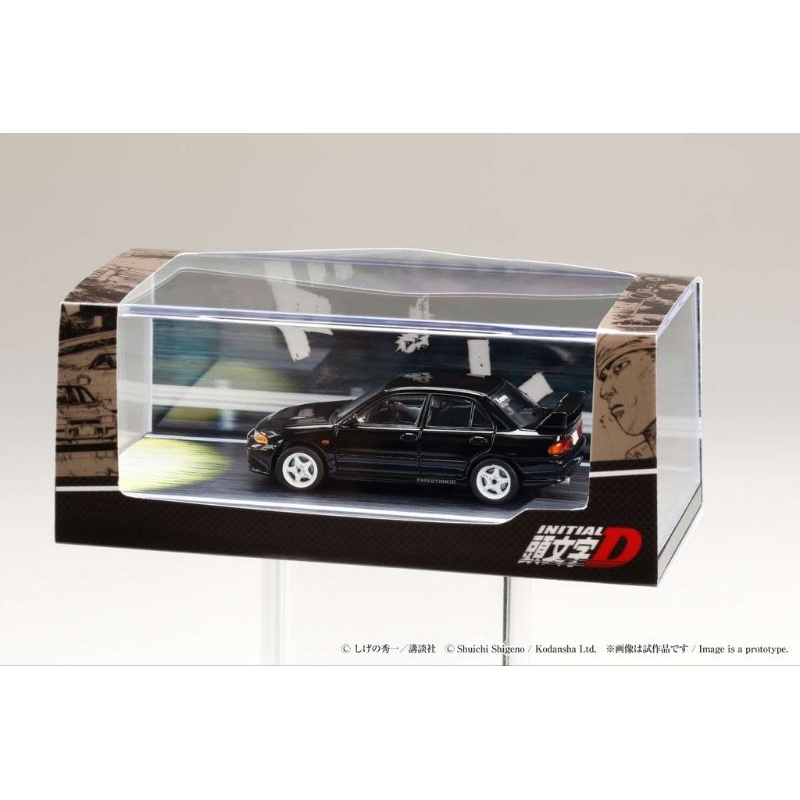 Hobby Japan 1:64 Mitsubishi Lancer RS Evolution III – Initial D – Kyoichi Sudo - 3