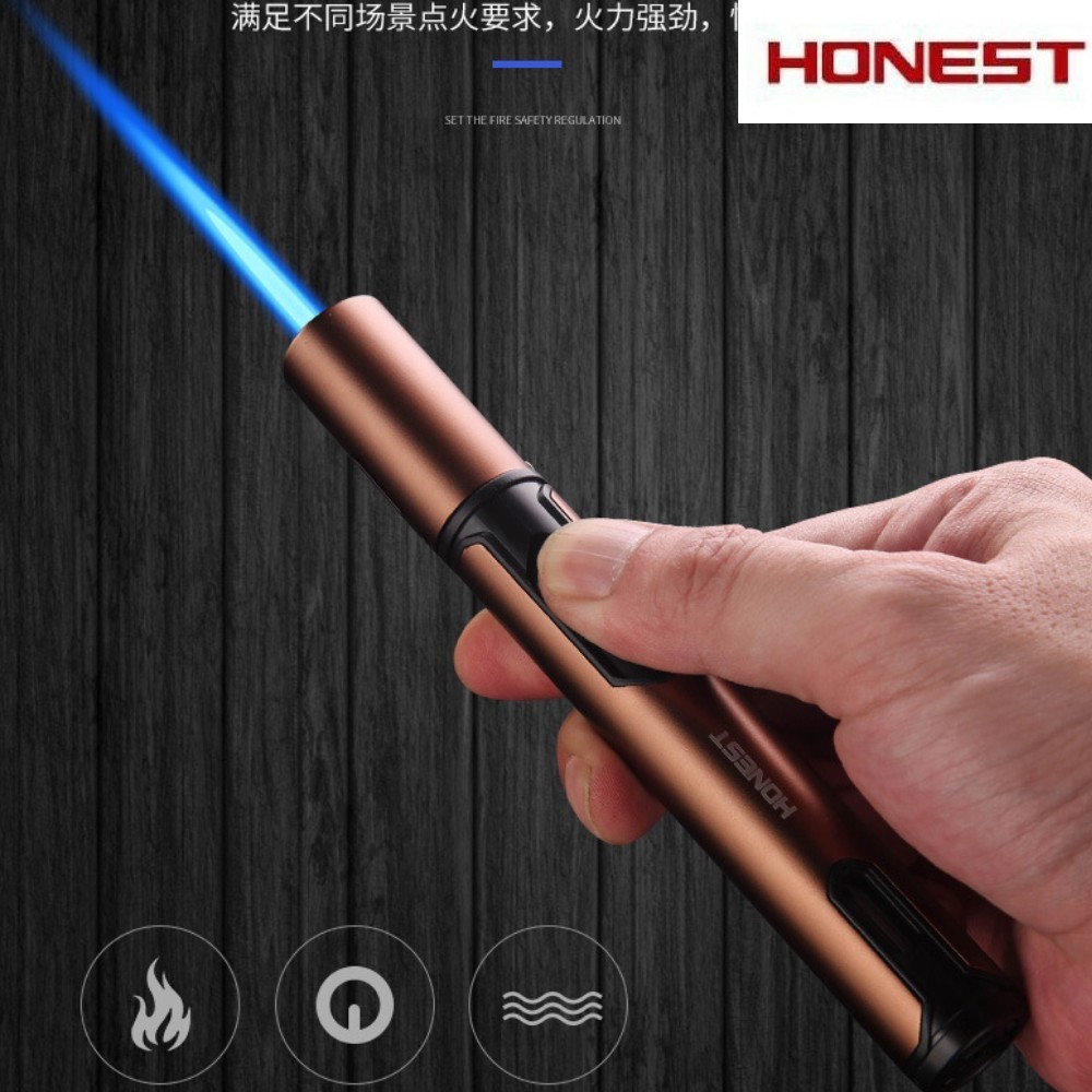 HONEST BCH 753 Pen Torch Refillable Jet Flame Lighter | Shopee Malaysia