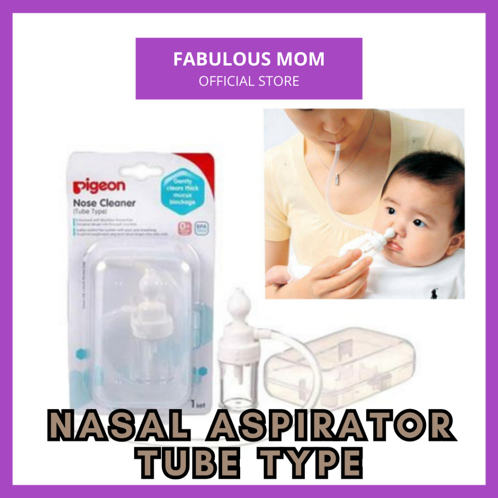 [PIGEON/MALISH] Baby Kids Nasal Nose Cleaner Tube Type Suction Tubing ...