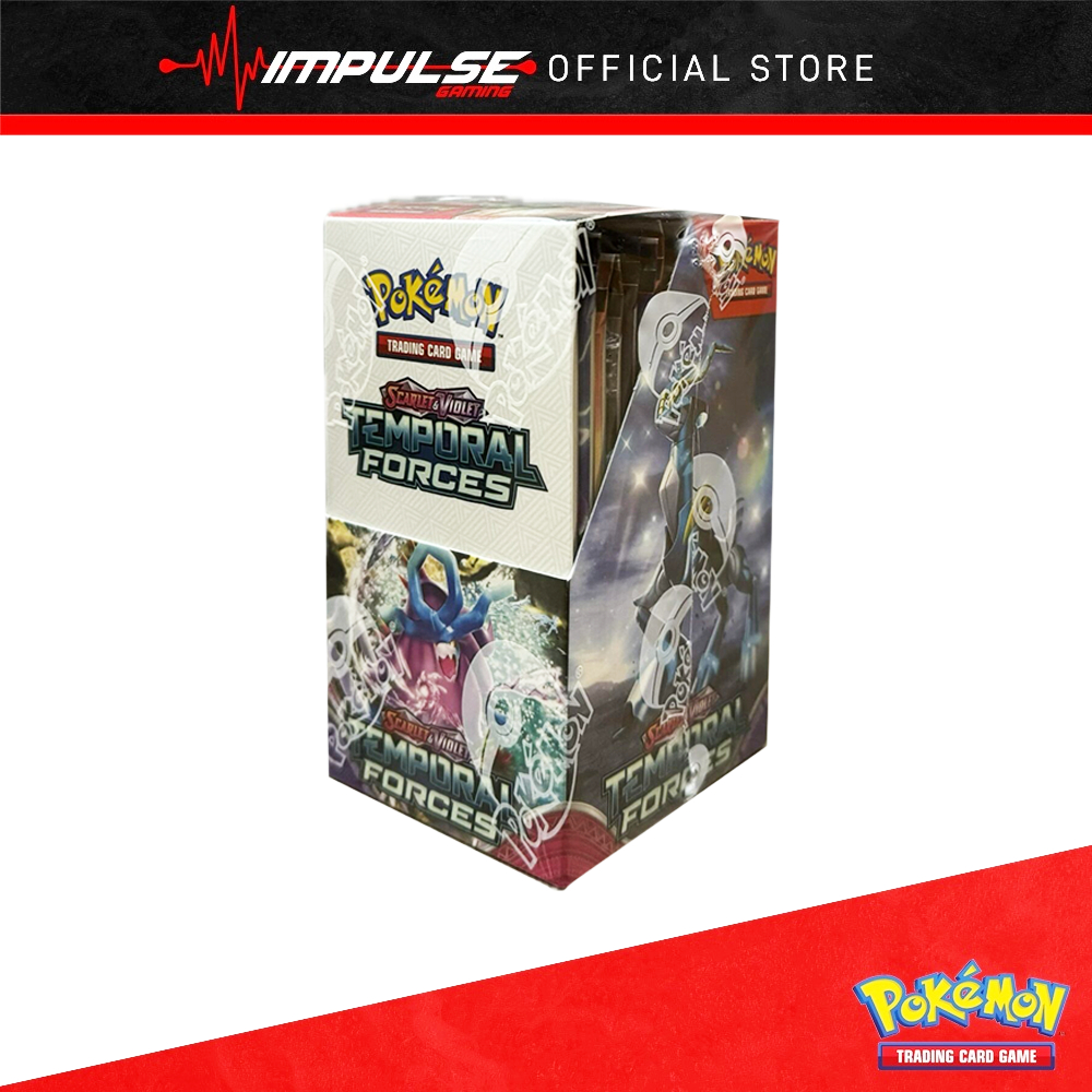 Pokemon TCG Scarlet & Violet SV05 - Temporal Forces Mini Booster Box ...