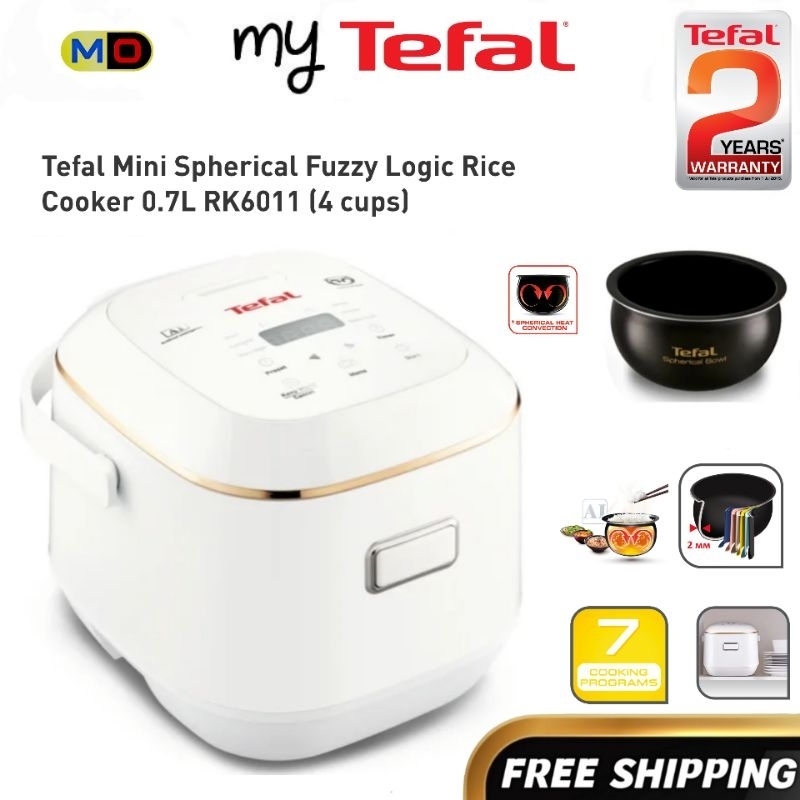 [ FREE SHIPPING ] Tefal RK6011 Mini Fuzzy Spherical Pot Rice Cooker ...