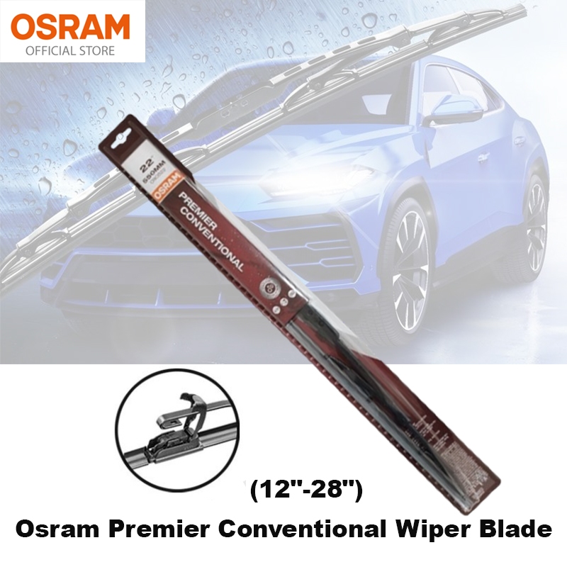 Original Osram Premier Conventional Wiper Blade (12"28") Shopee Malaysia