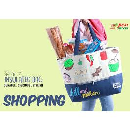 Jaya Grocer Large Insulated Bag 1bag Shopee Malaysia