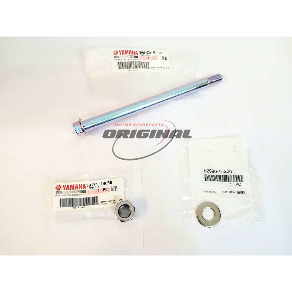 Shaft Rim Depan RXZ Original Japan🇯🇵💯 (1 set) | Shopee Malaysia