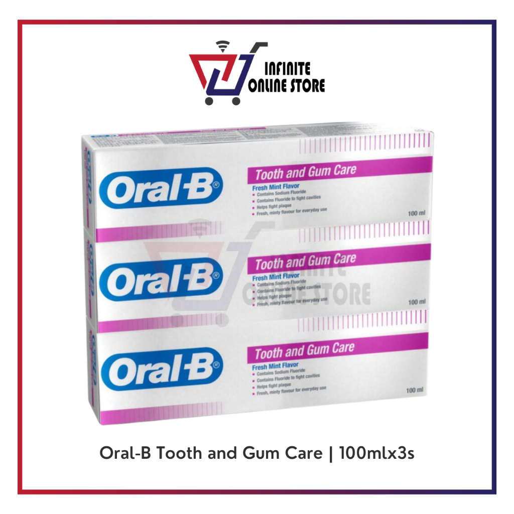 Oral B Tooth And Gum Care Toothpaste Fresh Mint Ml X S Shopee Malaysia