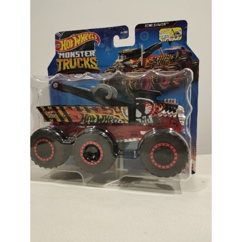 Hot Wheels Monster Trucks Big Rigs Bone Shaker New | Shopee Malaysia