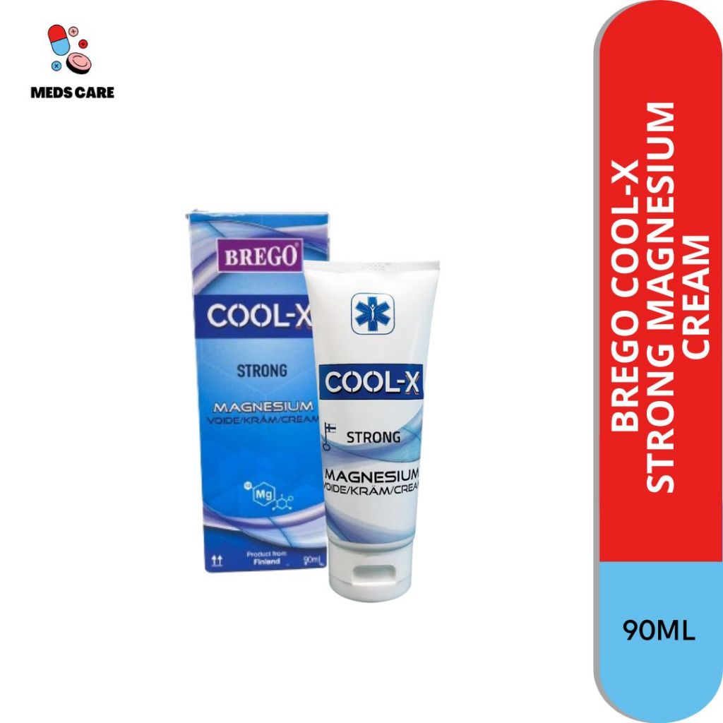 BREGO COOL-X STRONG MAGNESIUM CREAM VOIDE/KRAM/CREAM 90ML - [EXP : 07/2026]  | Shopee Malaysia