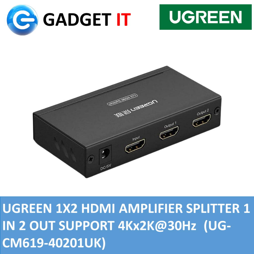 يوجرين - موزع HDMI 1 في 2 مخرج - CM619 (40201EU)