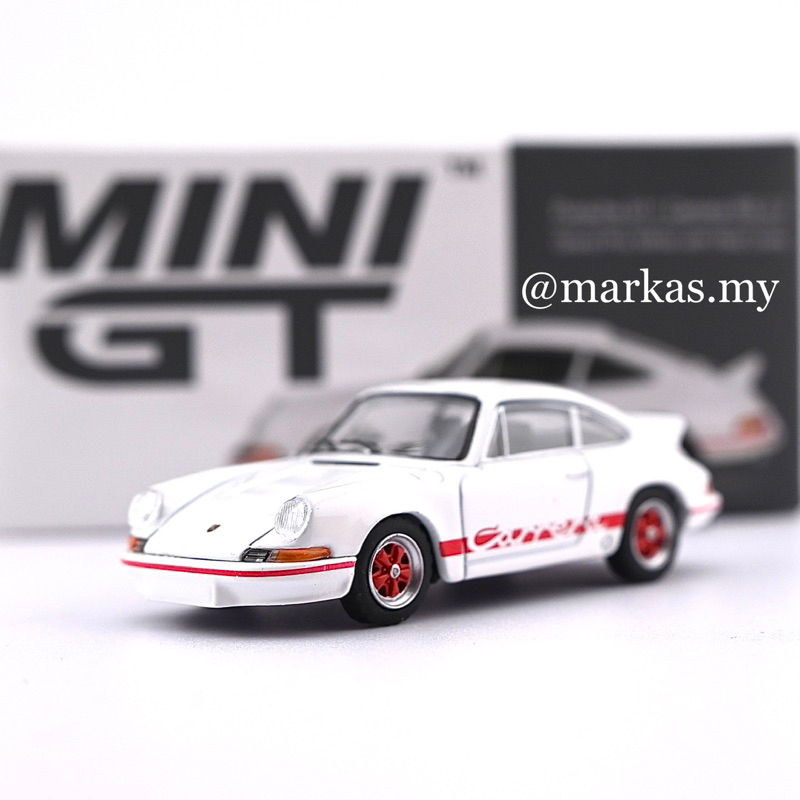MINI GT 1/64 #612 PORSCHE 911 CARRERA RS 2.7 GRAND PRIX WHITE WITH