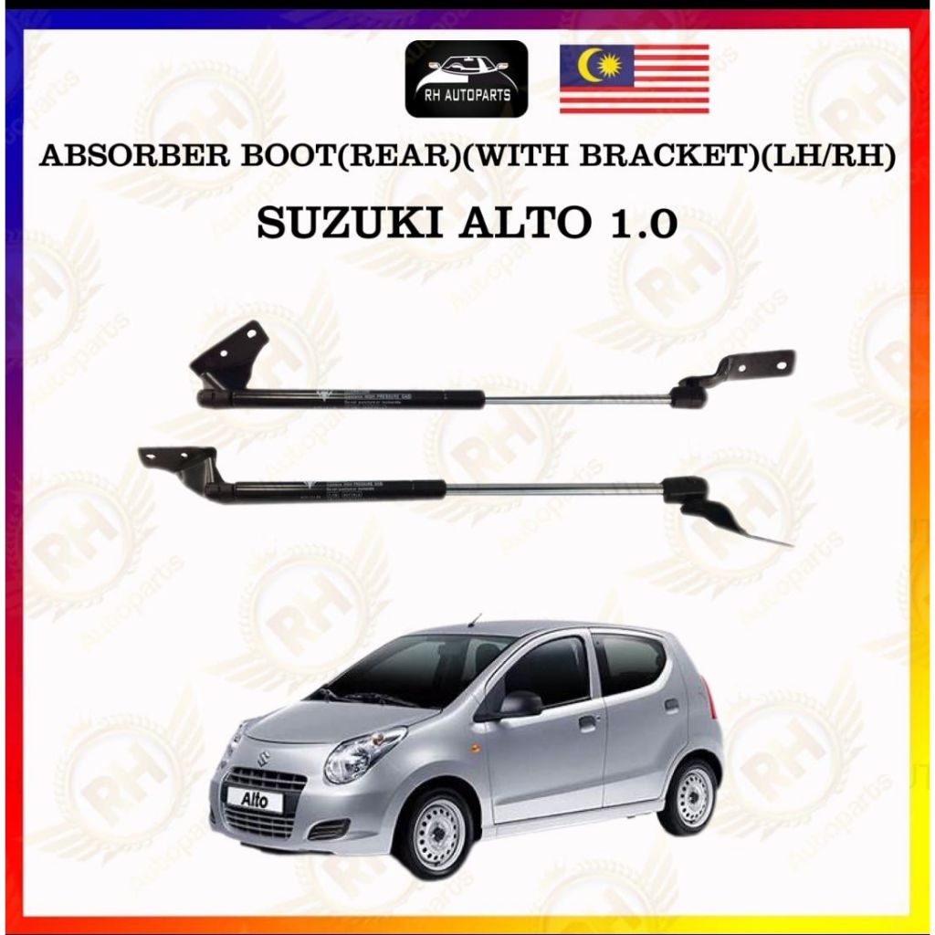 Suzuki Alto 1.0 Rear Bonnet Damper Boot Absorber Gas Spring Set ...