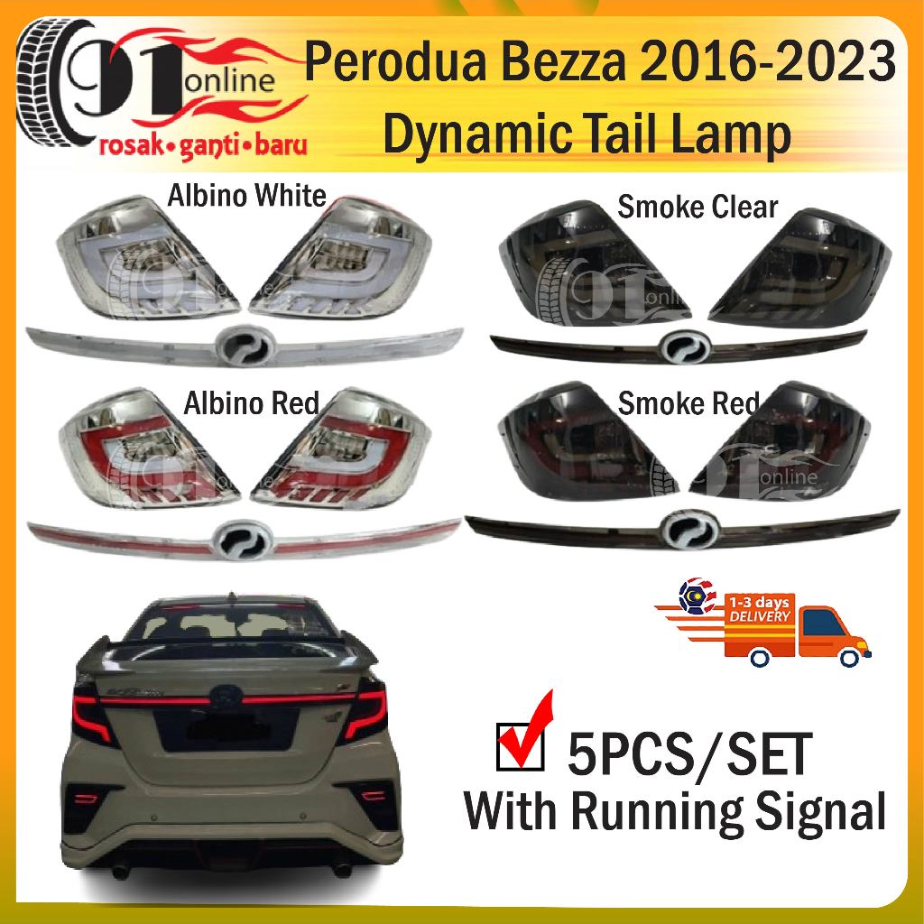 Perodua Bezza 2016 - 2023 Matrix EV Dynamic Tail Lamp With Signal ...