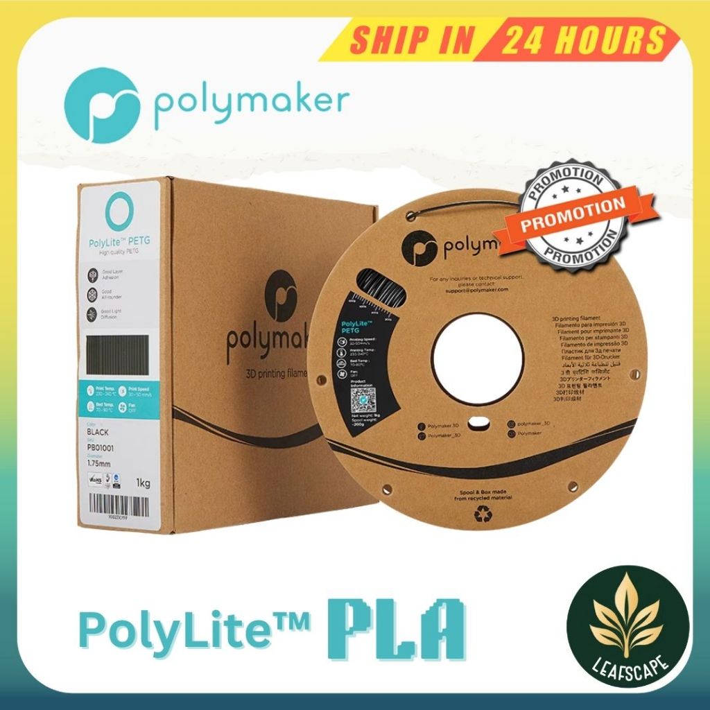 Polymaker 3D Filaments PolyLite PLA 1kg Filaments 3D Printer Filaments ...