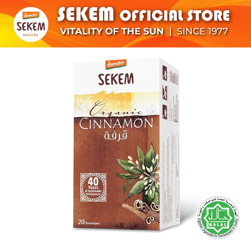 SEKEM DEMETER ORGANIC CINNAMON TEA (20 Filter) | Shopee Malaysia