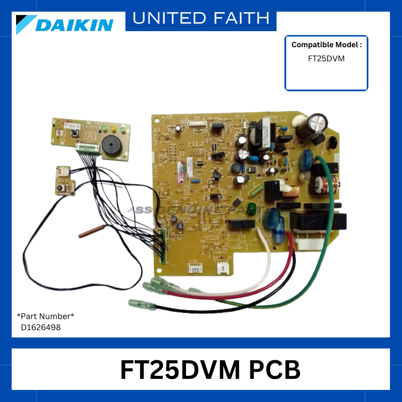Carte PCB Daikin Outdoor RXF25WVMA 2549617 – Neuve Sous Blister, Pièce D'origine