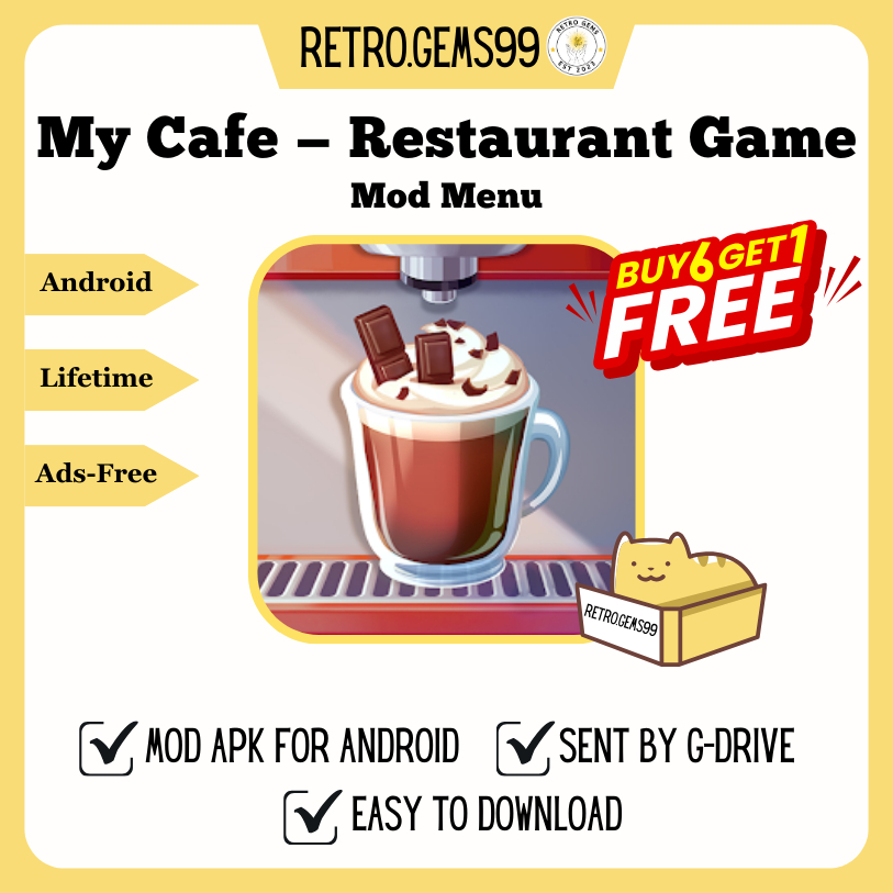 Android 💥My Cafe Restaurant Game Mod Menu 💥 Android Game Unlocked