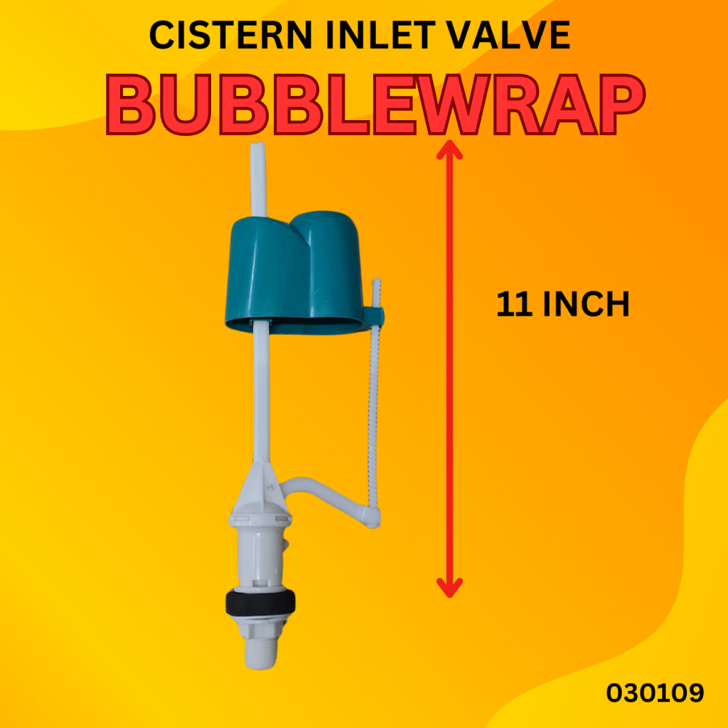 0006 Compact Bottom Inlet Valve Toilet Tank Float Valve Stand ( 9" / 11