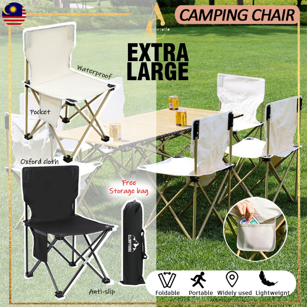 [NEW]Foldable Chair Outdoor Waterproof Camping Chair Durable Beach ...