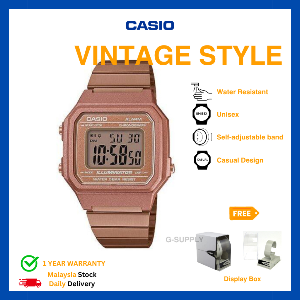 ( VINTAGE ) 100% Ori Casio B650WB-1B B650WD-1A B650WC-5A B650WB-1 ...