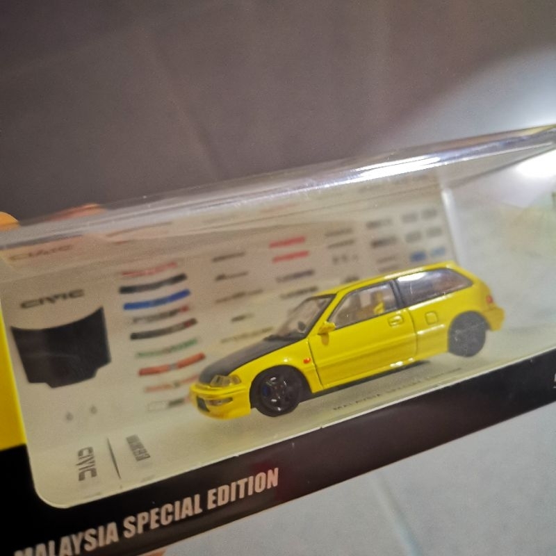 inno jdm honda civic ef9 sir kanjo racing tsukuba black edition ...