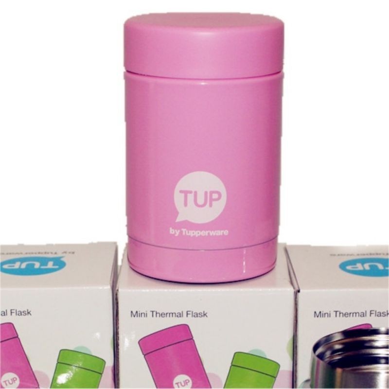 Tupperware Mini Thermal Flask 250ml (1)pc Choose Color Pink