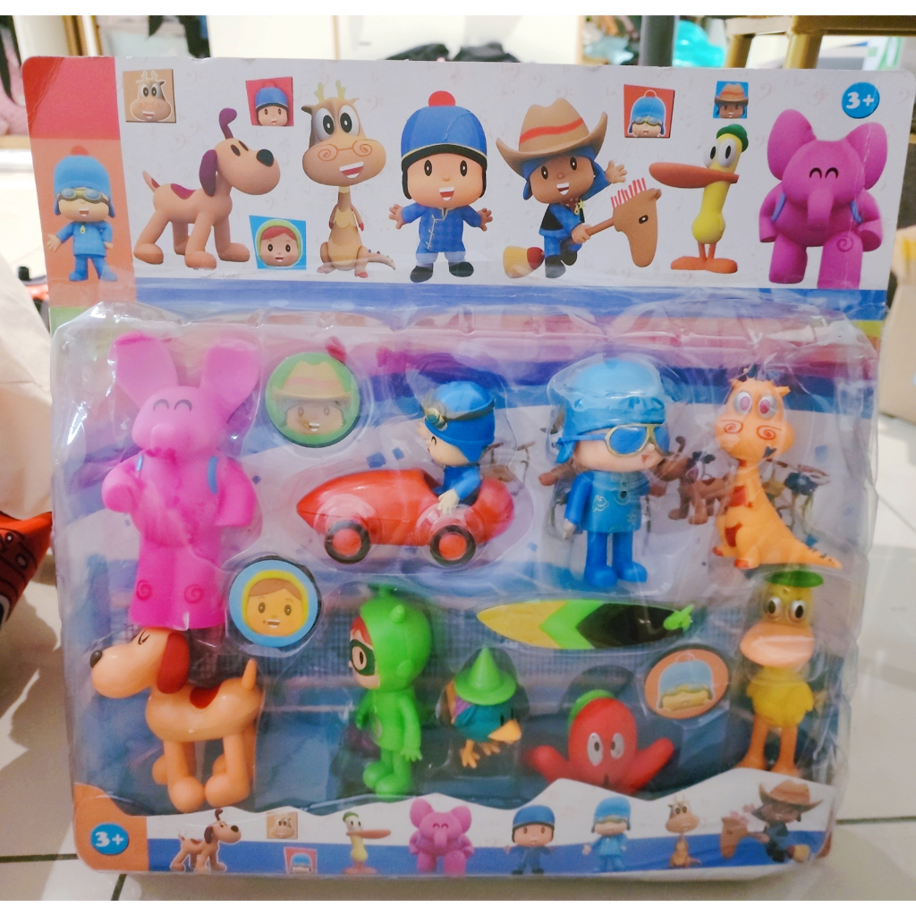 RCL Toys Ready stock Kids cartoon Pocoyo Toy Story 4 Teen Titans Go action figure toys