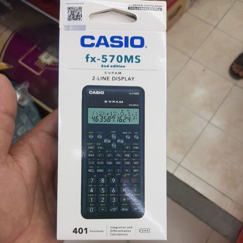 Casio Scientific Calculator for school and office FX-570MS FX