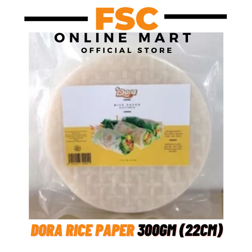 [FSC] DORA Rice Paper 300gm (22cm) | Shopee Malaysia