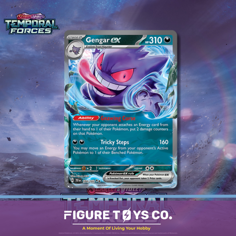 Pokemon TCG - Gengar EX (104/162) ENG | Shopee Malaysia