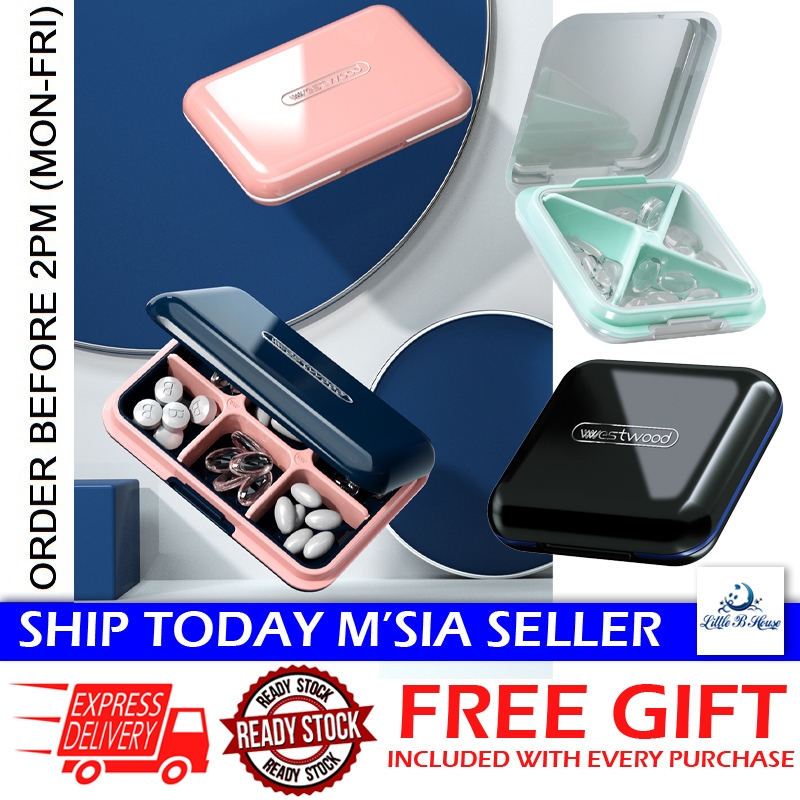 [Little B House] Medicine Pill Box Medicine Storage Box Medicine Case ...